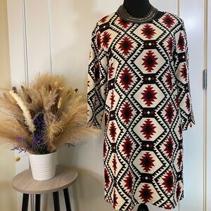 Geometric Dress by Vera & Lucy (B1019)